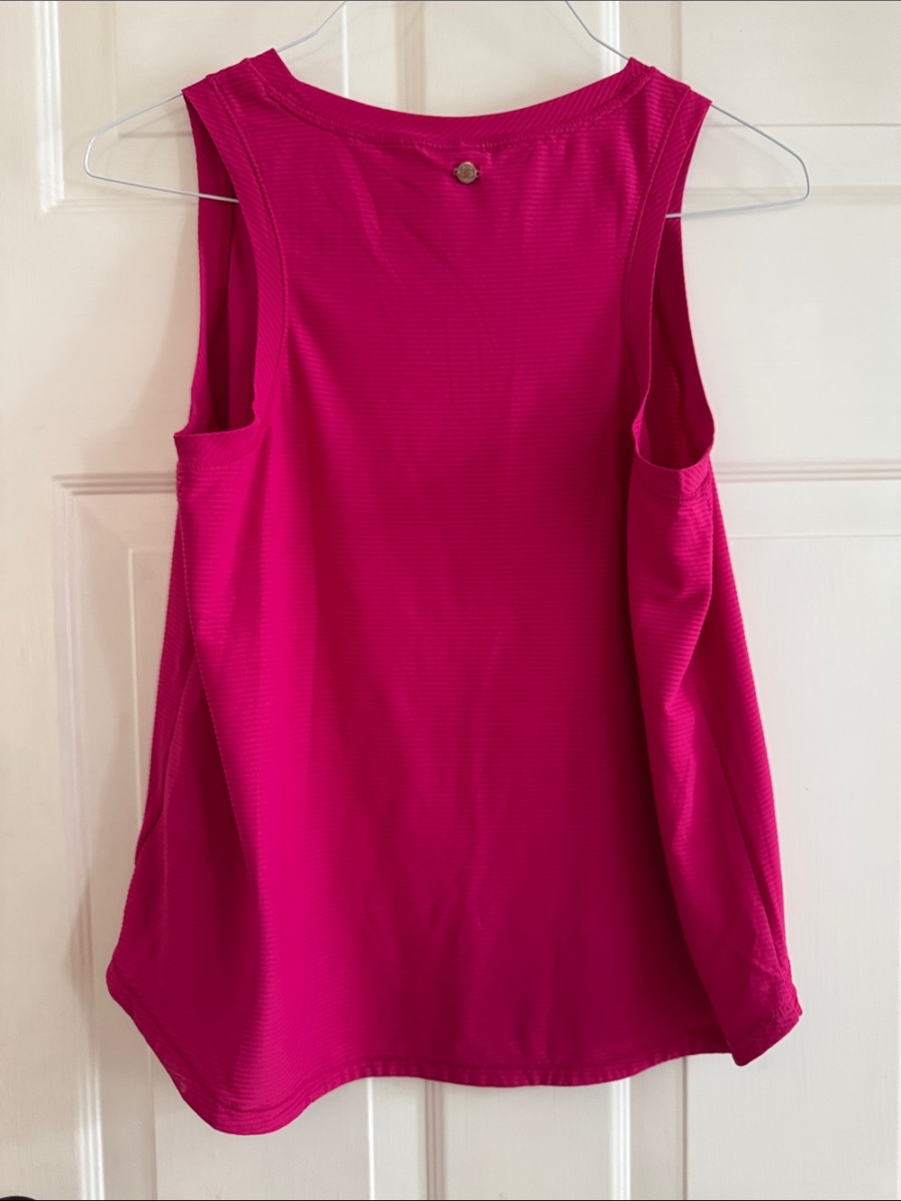 Women’s CALIA Bright Fuchsia Athletic loose fit Tank Top Sz L - Picture 4 of 6